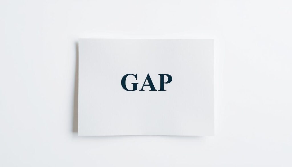 A thoughtful, minimalist composition depicting a gap certificate against a clean, blurred background. The certificate is centered, highlighted by soft, diffused lighting from the top, casting subtle shadows. The paper texture is realistic, with a subtle embossed pattern. The overall mood is one of quiet professionalism, reflecting the serious nature of the topic. The composition is well-balanced, drawing the viewer's eye directly to the certificate without distracting elements.