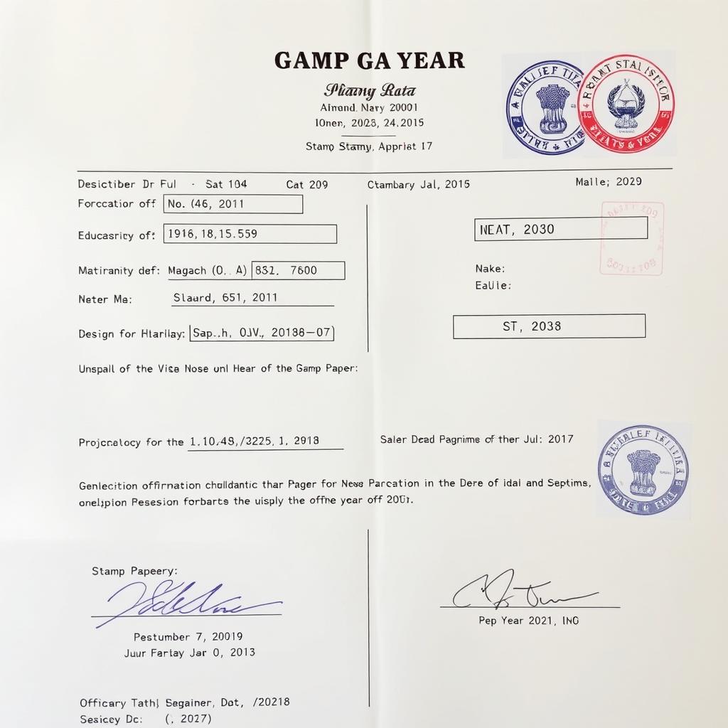 Gap year affidavit for educational purposes