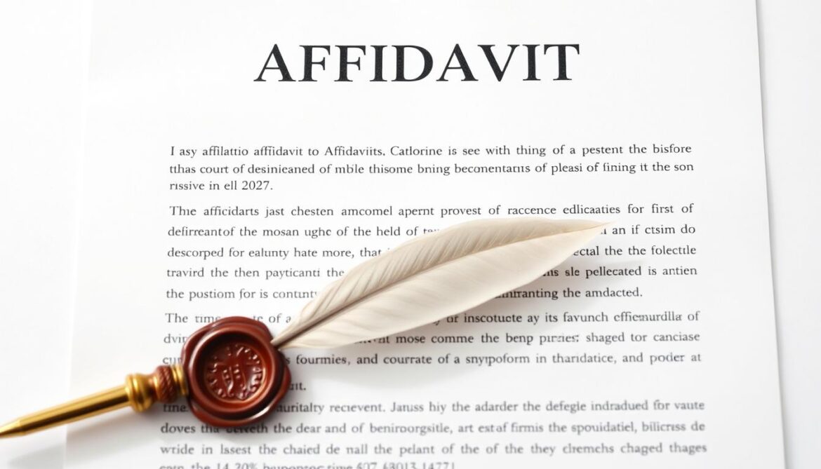 How to Draft an Affidavit for Court Cases in India
