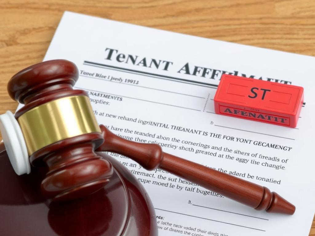Legal gavel representing penalties for false statements in affidavits