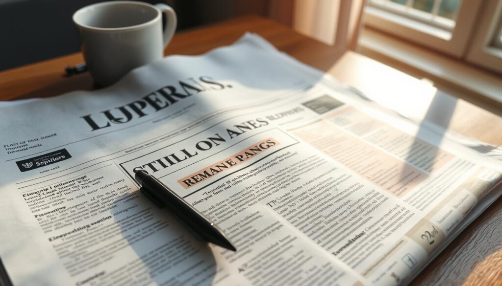 Newspaper publication of name change notice